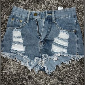 Jean shorts